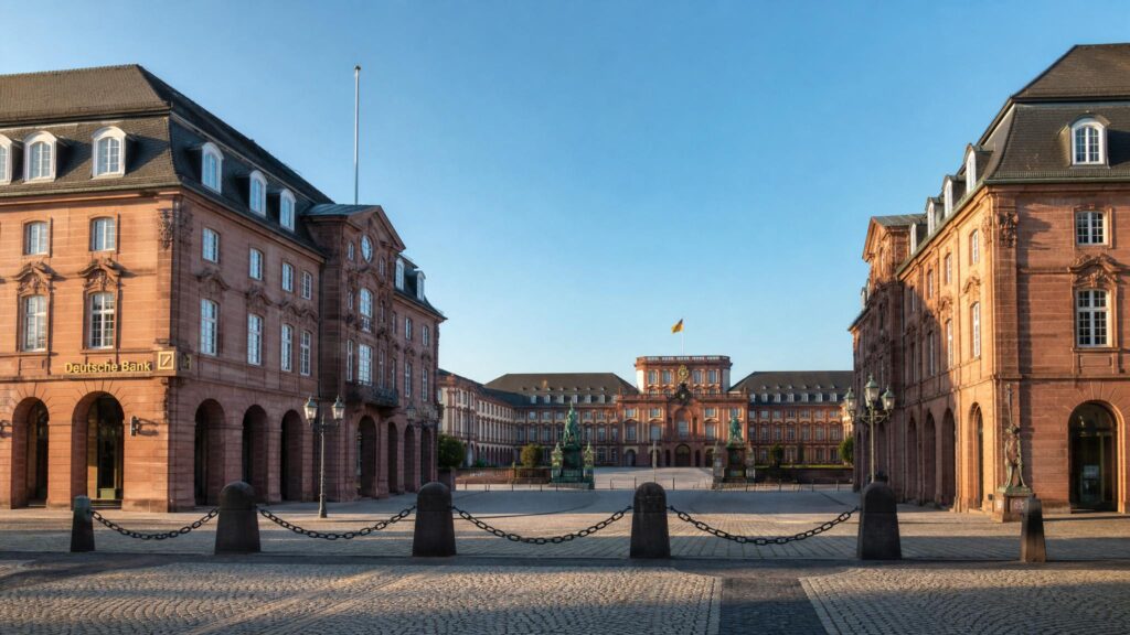 Mannheim-Innenstadt / Quadrate: Wohnstraße im Abendlicht — Kapitalanlage-Standort